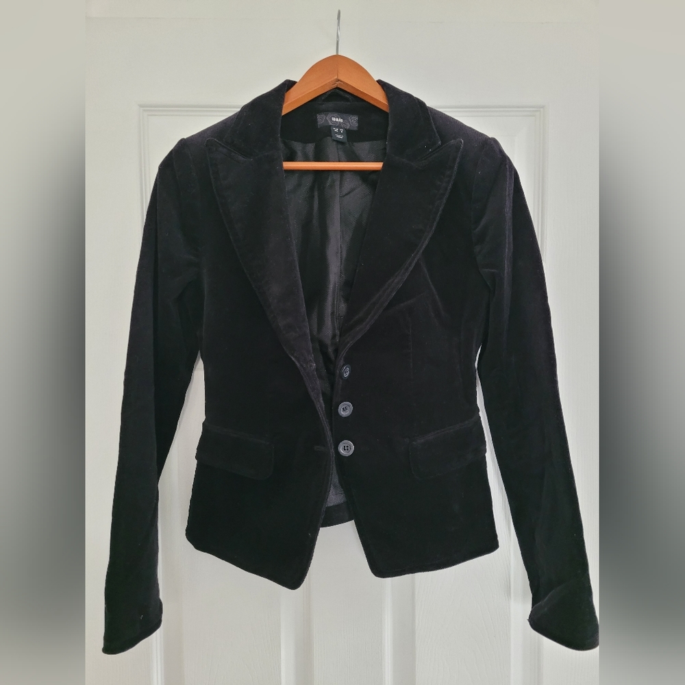 Black Corduroy blazer jacket